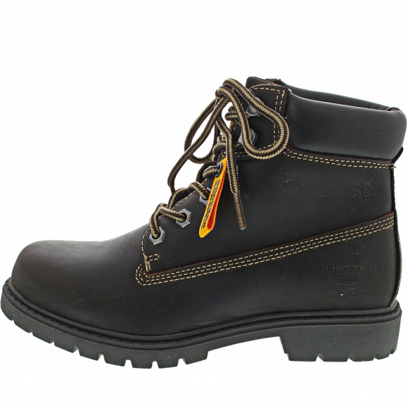 Dockers by Gerli Schnürstiefel in schoko