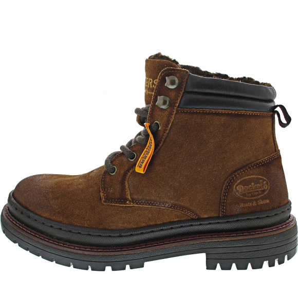 Dockers by Gerli Schnürstiefel in tan