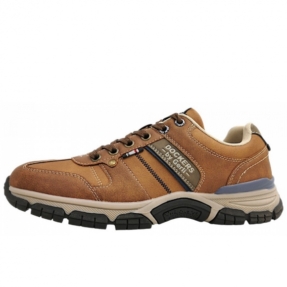 Dockers by Gerli sportlicher Schnürer in cognac 470