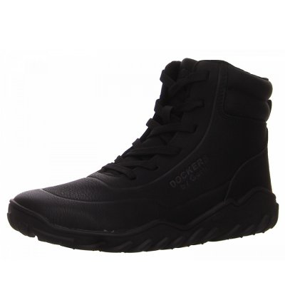 Dockers by Gerli Barfußschuhe Sneaker high in schwarz
