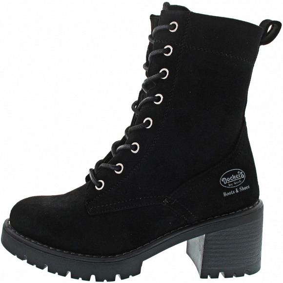 Dockers by Gerli Schnürstiefel in schwarz