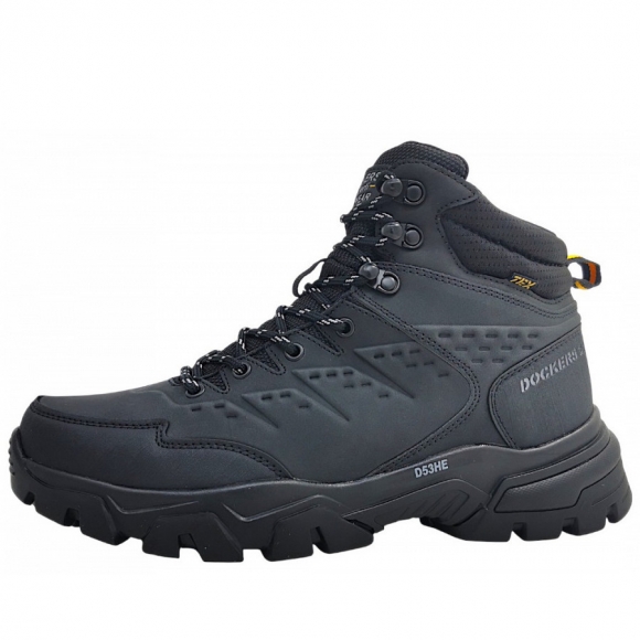 Dockers by Gerli Schnürstiefel in allblack 101