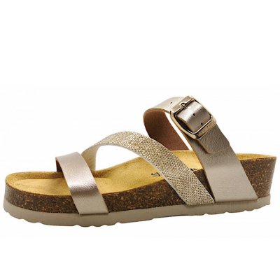 Dr. Brinkmann Pantolette in gold 82 Dr. Brinkmann Pantolette in gold 82