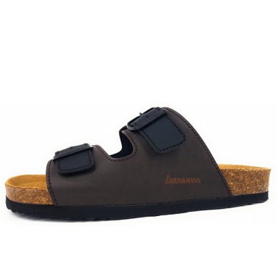 Dr. Brinkmann Pantolette in schwarz/mustang Dr. Brinkmann Pantolette in schwarz/mustang