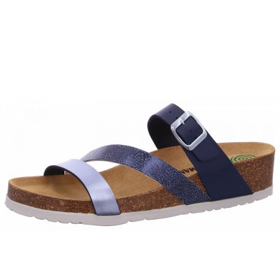 Dr. Brinkmann Pantolette in 51 mittelblau Dr. Brinkmann Pantolette in 51 mittelblau