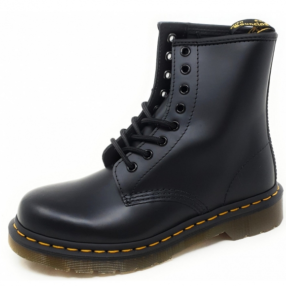 Dr. Martens Smooth Boots in 1460 schwarz