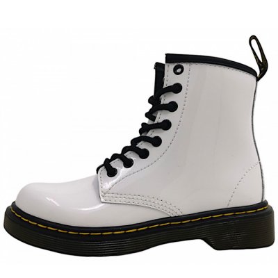 Dr. Martens Delaney Patent Stiefel in patent white Dr. Martens Delaney Patent Stiefel in patent white