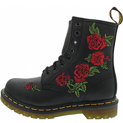 Dr. Martens 1460 Smooth Schnürstiefel in black-floral Dr. Martens 1460 Smooth Schnürstiefel in black-floral