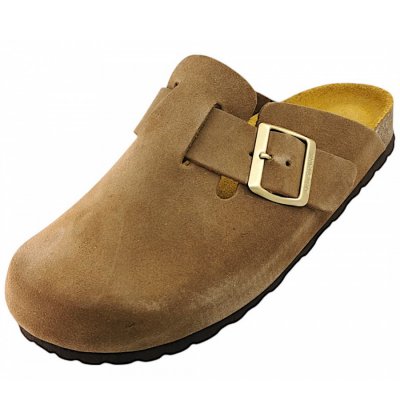 Dr. Stark Pantolette in Taupe/Tango Tan Dr. Stark Pantolette in Taupe/Tango Tan