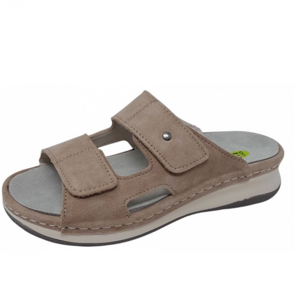 Dr. Stark Reflexan Pantolette in taupe