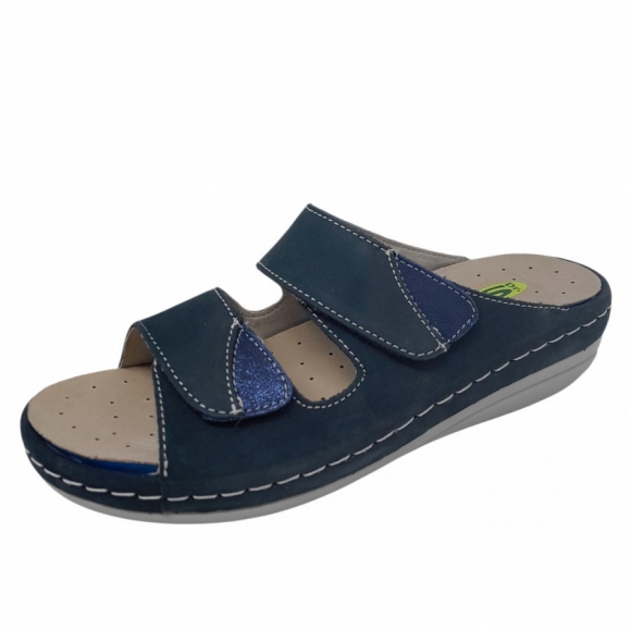 Dr. Stark Relax Pantolette in blau