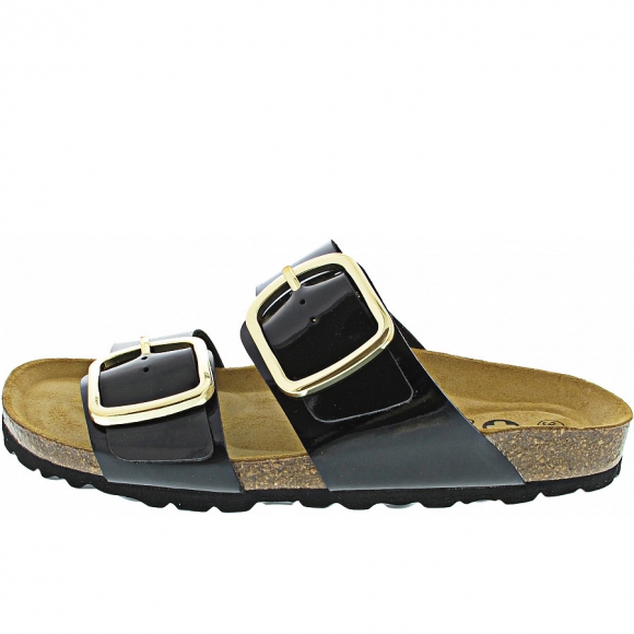 Dr. Stark Weichbettung Pantolette in schwarz