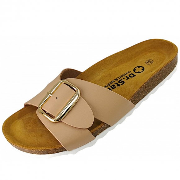 Dr. Stark Pantolette in taupe 07