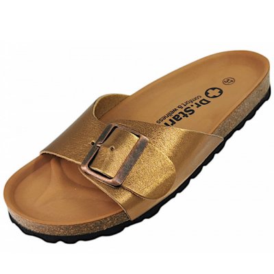 Dr. Stark Pantolette in tequila bronce