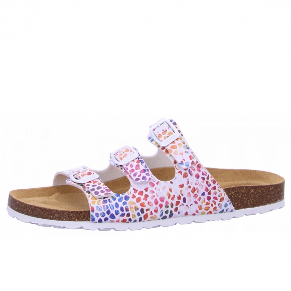 Dr. Stark Pantolette in weiß multi