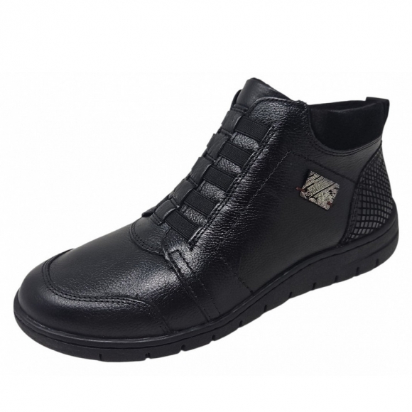 Dr. Stark Refelexan Schnürstiefel in black