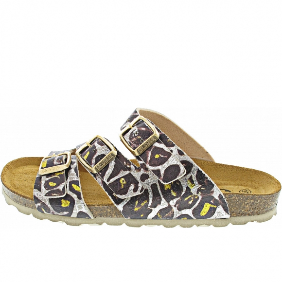 Dr. Stark Pantolette in beige-multi