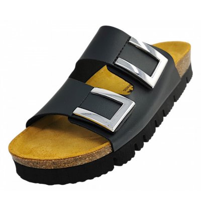 Dr. Stark Pantolette in black 353/01 Dr. Stark Pantolette in black 353/01