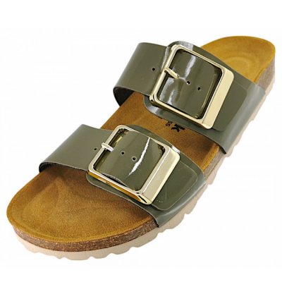 Dr. Stark Pantolette in oliv/Kakhi Dr. Stark Pantolette in oliv/Kakhi