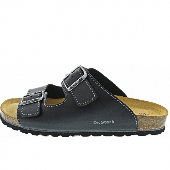 Dr. Stark Weichbettung Pantolette in schwarz