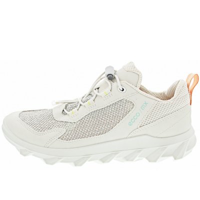 Ecco MX W sportlicher Schnürer in white white concrete Ecco MX W sportlicher Schnürer in white white concrete