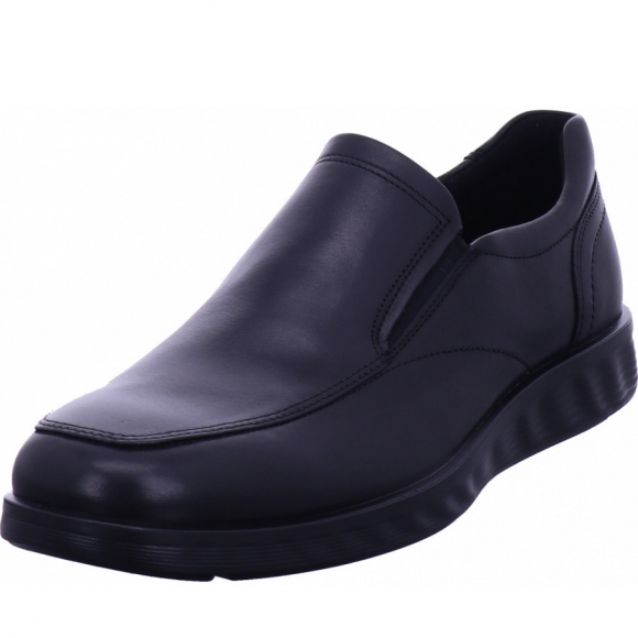 Ecco mens Halbschuh in schwarz