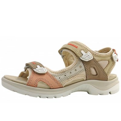 Ecco Multicolor Straw Sandale in multicolor 60705