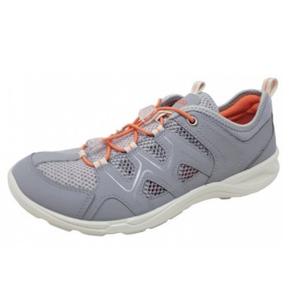 Ecco Terracruise lt. Low sportlicher Schnürer in silver grey