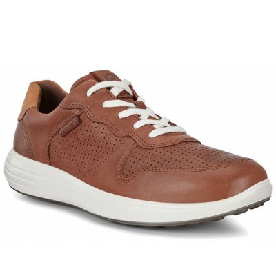 Ecco soft 7 runner m Schnürer in braun