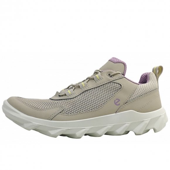 Ecco Mx Low Breathru Schnürer in gravel beige