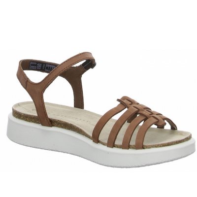 Ecco CORKSPHERE SANDAL Riemchensandalen in MAHOGANY