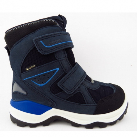 Ecco SNOW MOUNTAIN GTX Boots in BLACK/NIGHT SKY/NIGHT SK