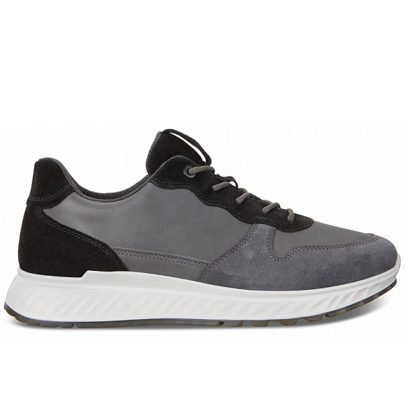 Ecco ST.1 M Sportliche Schnürer in MAGNET/DARK SHADOW