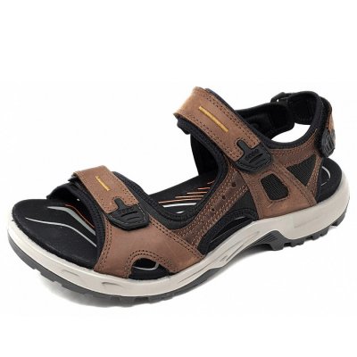 Ecco Offroad Sandale in espresso cacao br. blk