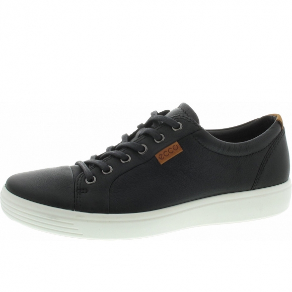 Ecco Soft 7 Men Schnürschuhe in black