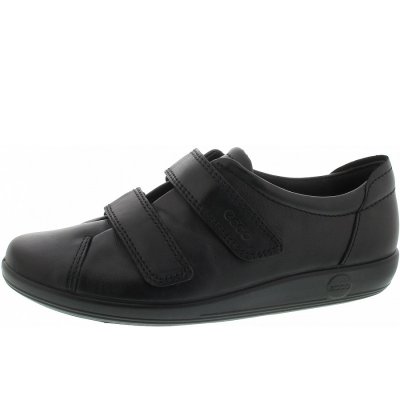 Ecco Soft 2.0 Halbschuhe in BLACK WITH BLACK SOL Ecco Soft 2.0 Halbschuhe in BLACK WITH BLACK SOL