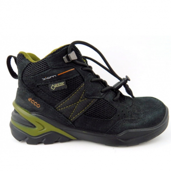 Ecco Biom Vojage black Sneaker high in BLACK/BLACK