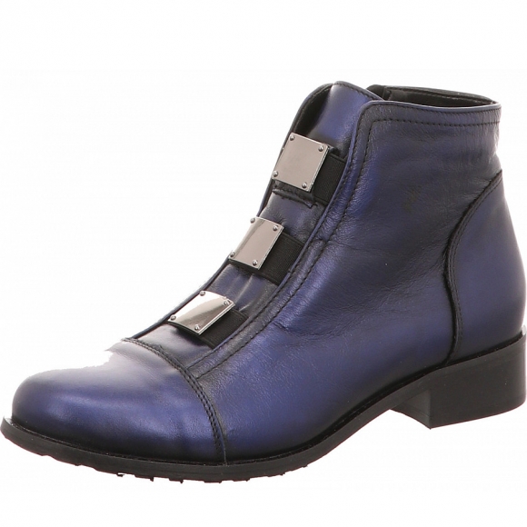 Eksbut Stiefelette in dunkelblau