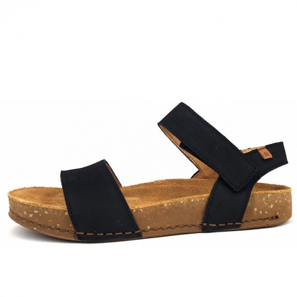 El Naturalista Balance Pleasant Sandale in Black