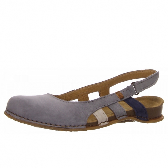 El Naturalista Sandalette in blau kombi.