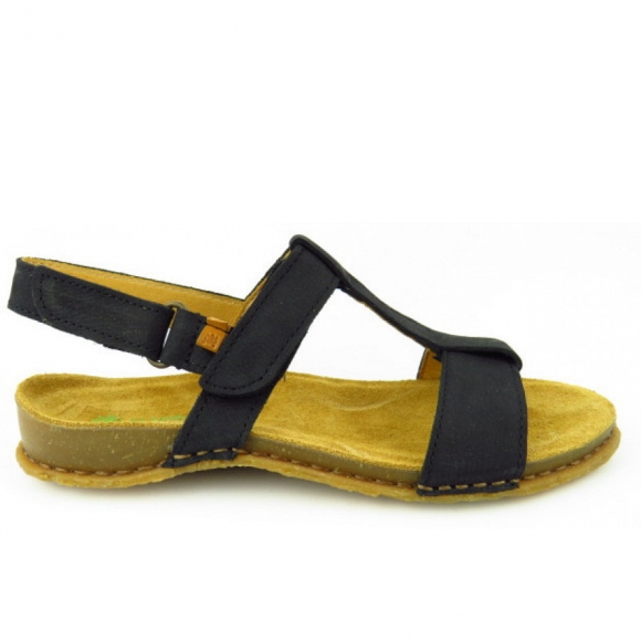 El Naturalista Panglao Pleasant black Sandale in schwarz