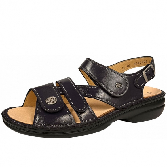 Finn Comfort Sandale in blue yuka