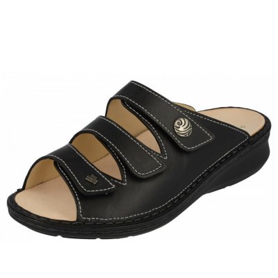 Finn Comfort Carcina Nappaseda schwarz Pantolette in Schwarz Finn Comfort Carcina Nappaseda schwarz Pantolette in Schwarz