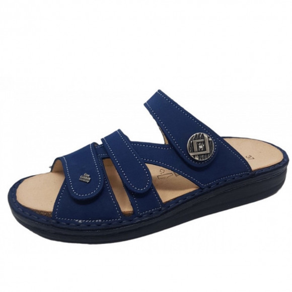 Finn Comfort Ayueda Pantolette in atoll (dkl.blau)