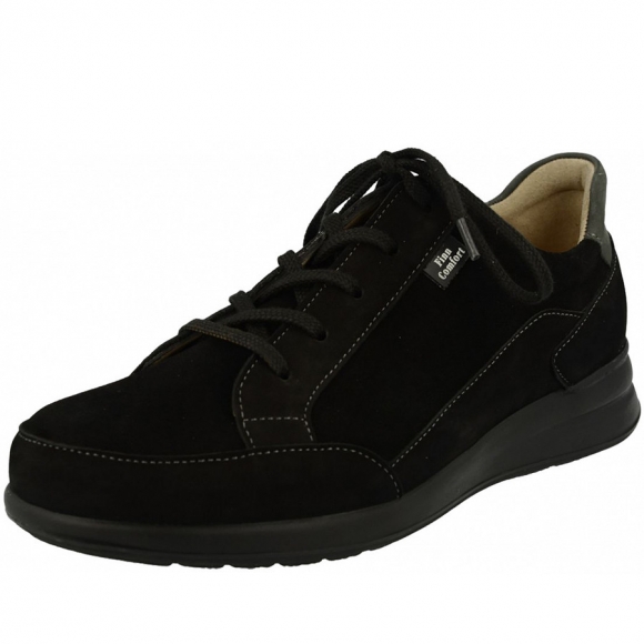 Finn Comfort Halbschuh in schwarz/carbon