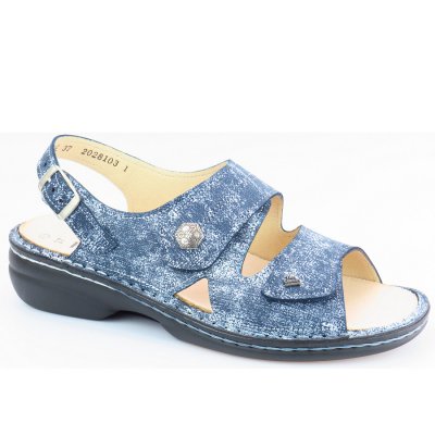 Finn Comfort Milos Isotta marine Sandale in marine
