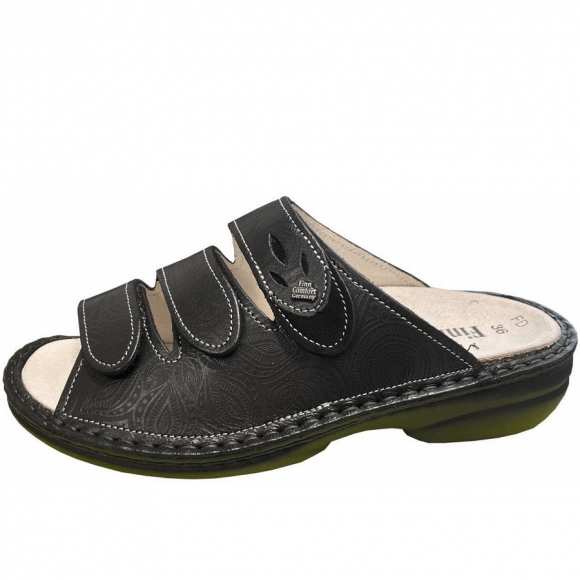 Finn Comfort kos Pantolette in schwarz
