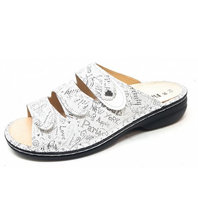 Finn Comfort Kos Pantolette in weiss