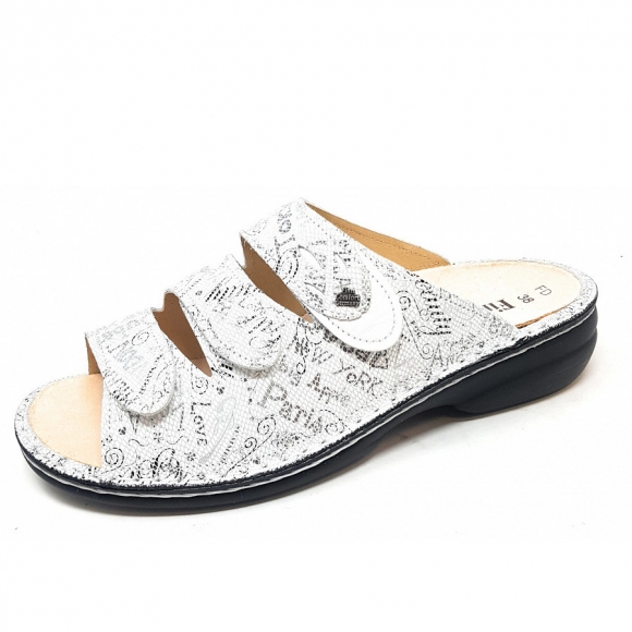 Finn Comfort Kos Pantolette in weiss