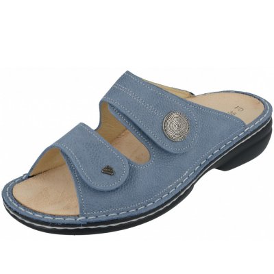 Finn Comfort Pantolette in blau